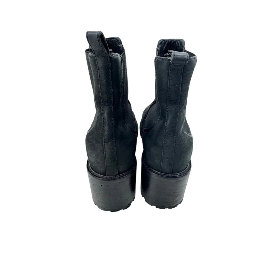 Thursday Boot Company Everyday Knockout Chelsea Boots Black Leather 10.5‎